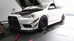 Moore Automotive EFE9180 Turbo Kit on the dyno