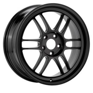 Enkei RPF1 18x9.5 5x114.3 15mm Offset 73mm Bore Black Wheel - 3798956515BK