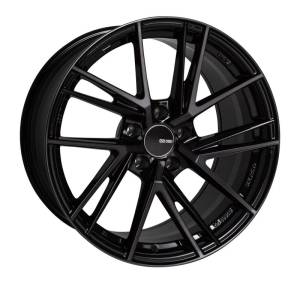 Enkei TD5 18x8.0 5x114.3 35mm Offset 72.6mm Bore Pearl Black (Machined Spoke Black Clearcoat) Wheel - 508-880-6535MBM