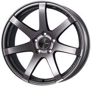 Enkei PF07 17x9 5x114.3 20mm Offset 75mm Bore Dark Silver Wheel *Special Order/No Cancel* - 490-790-6520DS