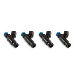 Injector Dynamics 1700x USCAR Connector / 48mm Length / 14mm (Black) BOTTOM Adaptor - Set of 4 - 1700.48.14.14B.4