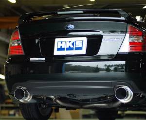 HKS SILENT Hi-Power BL5 EJ20 Turbo (Rear + Center) - 31019-AF021