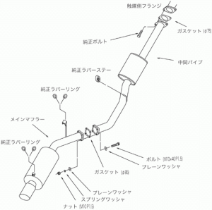 HKS SILENT Hi-POWER TURBO E-JZA70 1JZ-GTE - 31019-AT004