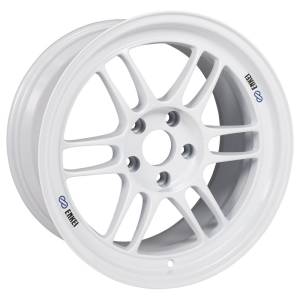 Enkei RPF1 17x9 5x114.3 22mm Offset 73mm Bore Vanquish White Wheel - 3797906522WP