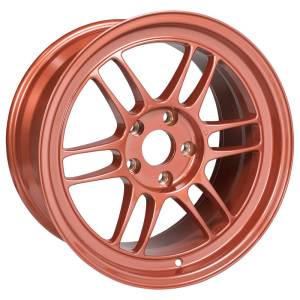 Enkei RPF1 17x9 5x114.3 22mm Offset 73mm Bore Orange Wheel - 3797906522OR