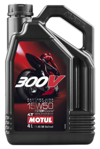 Motul 4L Factory Line Road Racing 300V 15W50 - 104129