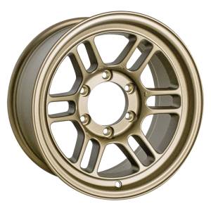 Enkei RPT1 16x8 6x139.7 Bolt Pattern +0 Offset 108.5 Bore Titanium Gold Wheel - 520-680-8400GG