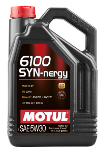 Motul 5L Technosynthese Engine Oil 6100 SYN-NERGY 5W30 - VW 502 00 505 00 - MB 229.5 4x5L - 107972