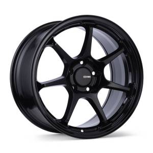 Enkei RPF1 18x9 5x114.3 35mm Offset 73mm Bore Black Wheel G35/350z - 3798906535BK