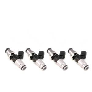 Injector Dynamics 1700cc Injector - 60mm Length - 14mm Grey Top - 14mm Lower O-Ring - 1700.60.14.14B.4