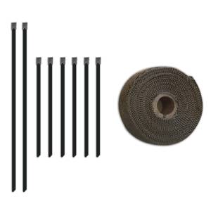 Mishimoto 2 inch x 35 feet Heat Wrap with Stainless Locking Tie Set - MMTW-235