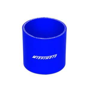 Mishimoto 3.0 Inch Blue Straight Coupler - MMCP-30SBL