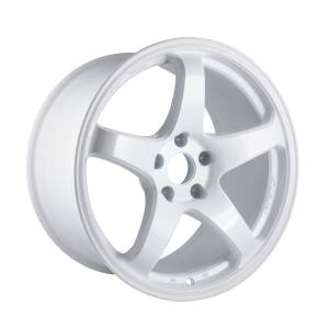 Enkei PF05 18x9.5 5x114.3 38mm Offset 75mm Bore White Pearl Wheel - 527-895-6538WP