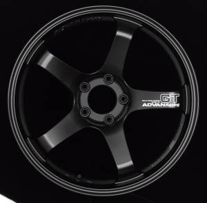 Advan GT 18x9.5 +22 5-114.3 Semi Gloss Black Wheel - YAQ8J22ESB