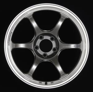 Advan RG-D2 16x5.5 +42 4-100 Machining & Racing Hyper Black Wheel - YAT6B42AHB