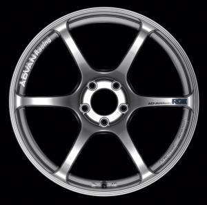 Advan RGIII 18x10.5 +15 5-114.3 Racing Hyper Black Wheel - YAR8L15EHB