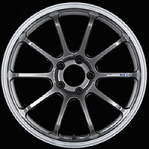 Advan RS-DF Progressive 19x9.0 +25 5-120 Machining & Racing Hyper Black Wheel - YAS9I25WHB