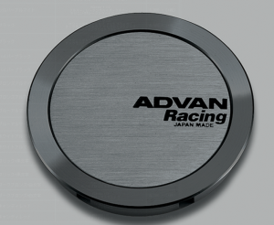 Advan 73mm Full Flat Centercap - Hyper Black - V0330