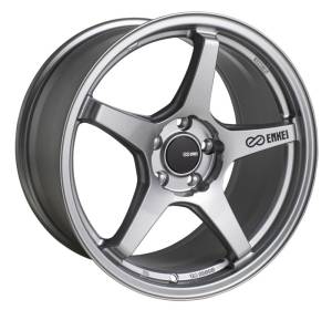 Enkei TS-5 18x9.5 5x100 45mm Offset 72.6mm Bore Storm Grey - 521-895-8045GR