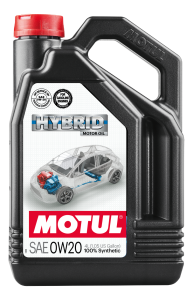 Motul 4L Hybrid Synthetic Motor Oil - 0W20 - 107142