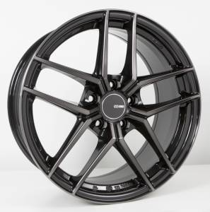 Enkei TY5 18x8 5x112 45mm Offset 72.6mm Bore Pearl Black Wheel - 498-880-4445MBM