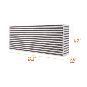 Mishimoto Universal Air-to-Air Intercooler Core - 20.5in / 6.25in / 2.5in - MMUIC-15