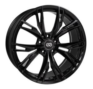 Enkei ONX 20x8.5 5x120 40mm Offset 72.6mm Bore Black Wheel - 505-285-1240BK