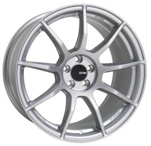 Enkei TS9 17x8 5x114.3 45mm Offset 72.6mm Bore Silver Paint - 492-780-6545SP