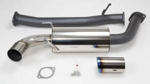 HKS RX8 75mm Single TI-tip Hi Power Cat-back Exhaust - 31006-BZ001