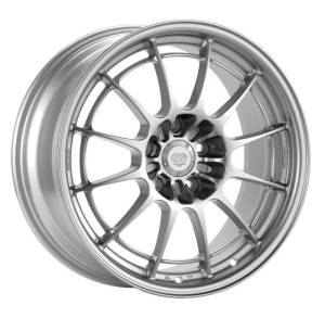 Enkei NT03+M 18x8.5 5x120 38mm Offset 72.6mm Bore Silver Wheel *Special Order* - 3658851238SP