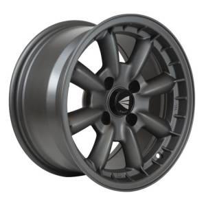 Enkei Compe 15x5.5 17mm Offset 4x130 Bolt Pattern 87mm Bore Dia Matte Gunmetal Wheel - 477-555-1517GM