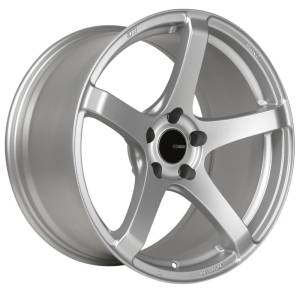 Enkei Kojin 18x9.5 15mm Offset 5x114.3 Bolt Pattern 72.6mm Bore Dia Matte Silver Wheel - 476-895-6515SP