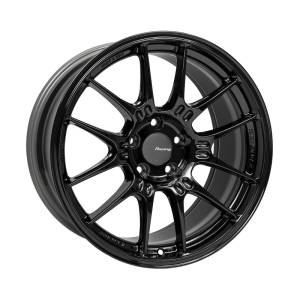 Enkei GTC02 18x9.5 5x114.3 40mm Offset 75mm Bore Gloss Black Wheel - 534-895-6540GB