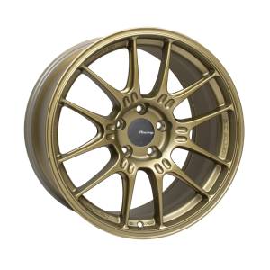 Enkei GTC02 18x9.5 5x114.3 40mm Offset 75mm Bore Titanium Gold Wheel - 534-895-6540GG