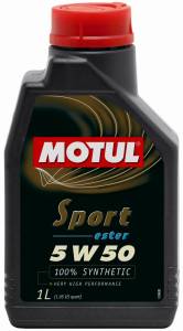Motul 1L Synthetic Engine Oil Sport 5W50 API SM/CF - 103048