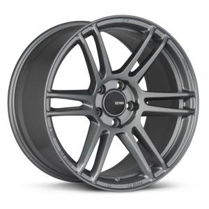 Enkei TSR-6 18x8.5 5x100 45mm Offset 72.6mm Bore Titanium Gray Wheel - 530-885-8045GR