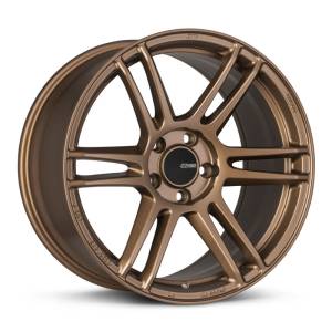 Enkei TSR-6 18x8.5 5x100 45mm Offset 72.6mm Bore Matte Bronze Wheel - 530-885-8045ZP