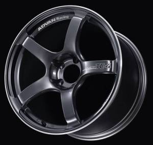 Advan TC4 17x7.5 +45 5-100 Racing Gunmetallic & Ring Wheel - YAD7F45DGMR