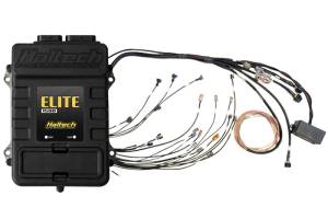 Haltech Elite 1500 Terminated Harness ECU Kit w/ 1G CAS/Square EV1 Injector Connectors - HT-150934