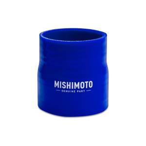 Mishimoto 3.5 to 4 Inch Silicone Transition Coupler - Blue - MMCP-3540BL