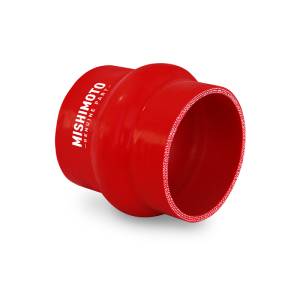 Mishimoto 2.25in. Hump Hose Silicone Coupler - Red - MMCP-2.25HPRD