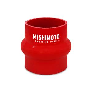 Mishimoto 4in. Hump Hose Silicone Coupler - Red - MMCP-4HPRD