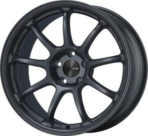 Enkei PF09 16x7 4x100 45mm Offset 67mm Bore Matte Gunmetal Wheel - 540-670-4945GM