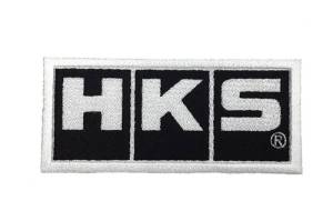 HKS PATCH HKS W105 BLACK - 51003-AK141