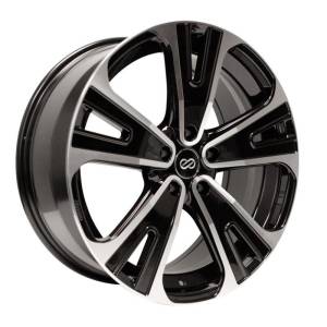 Enkei Universal SVX Truck & SUV 20x8.5 50mm Offset 5x127 Bolt 72.6mm Bore Black Machined Wheel - 475-285-7350BKM