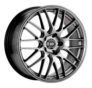 Enkei EKM3 18x8 5x112 Bolt Pattern 35mm Offset 72.6 Bore Dia Performance Hyper Silver Wheel - 442-880-4435HS