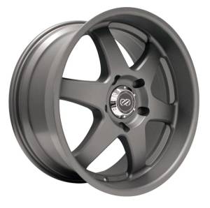 Enkei ST6 17x8 10mm Offset 5x127 Bolt Pattern 71.6 Bore Dia Gunmetal Machined Wheel - 470-780-7310GM