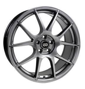 Enkei Enkei YS5 18x8 5x100 45mm offset 72.6mm Bore Hyper Black - 494-880-8045HB