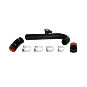Mishimoto 2015 Ford Mustang EcoBoost 2.3L Intercooler Hot Side Wrinkle Black Pipe and Boot Kit - MMICP-MUS4-15HWBK