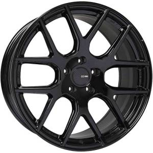 Enkei XM-6 17x7.5 5x114.3 40mm Offset 72.6mm Bore Gloss Black - 531-775-6540BK